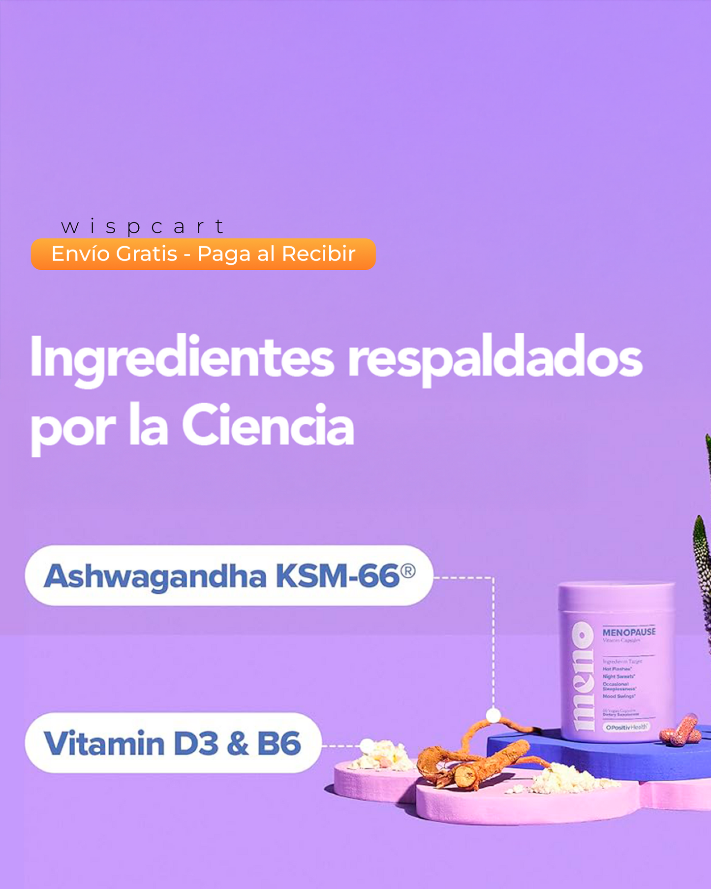 O Positiv MENO Vitaminas revitalizantes para la Menopausia
