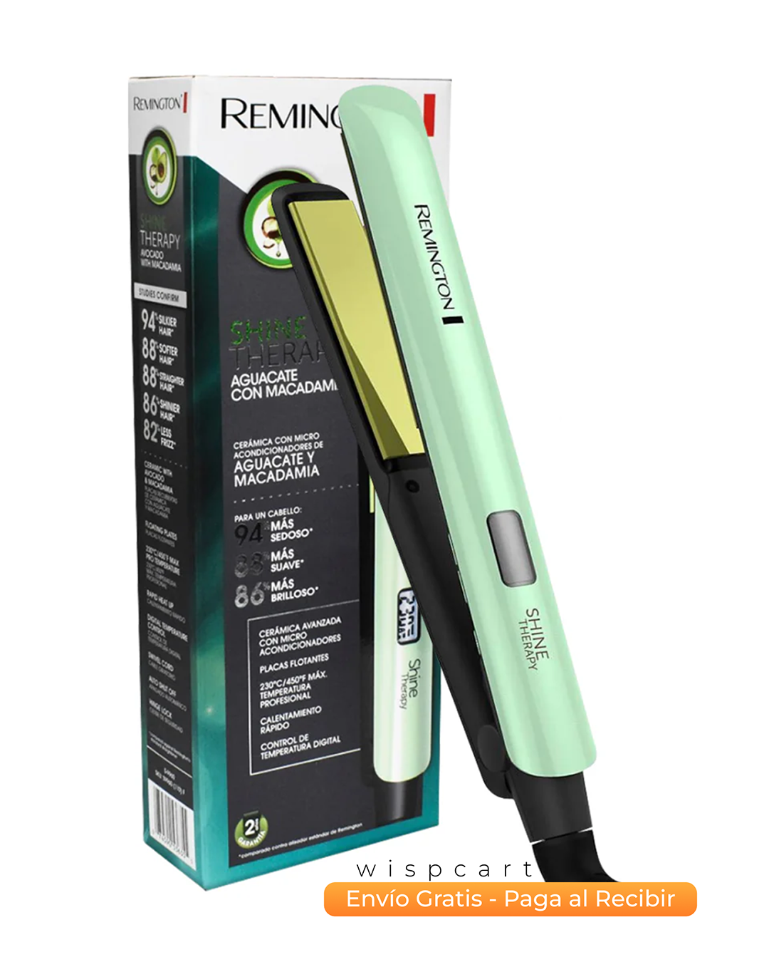 Plancha Remington Aguacate Original