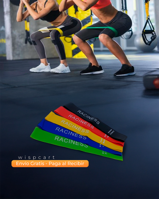 Bandas De Latex Cerradas Set x 5 Resistencias Raciness