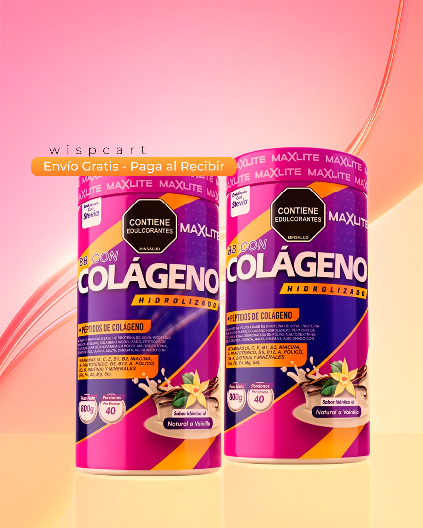 Rejuvenece tu piel, fortalece tus articulaciones y gana energía con el Colágeno MaxLite