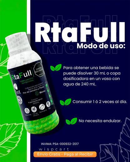 RtaFull para el mal aliento y problemas del colon