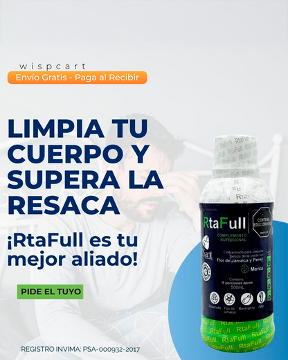 RtaFull para el mal aliento y problemas del colon