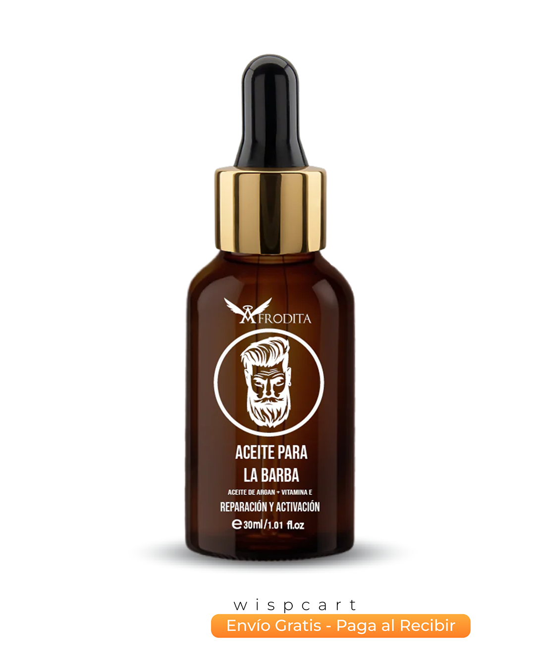 Aceite Afrodita (30ml) - Barba fuerte y atractiva.